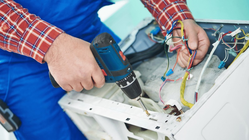 Kızılcahamam Samsung Samsung çamaşır makinesi kart tamiri – Su almama arızası orijinal parça ile giderildi. - Teknik servis örneği