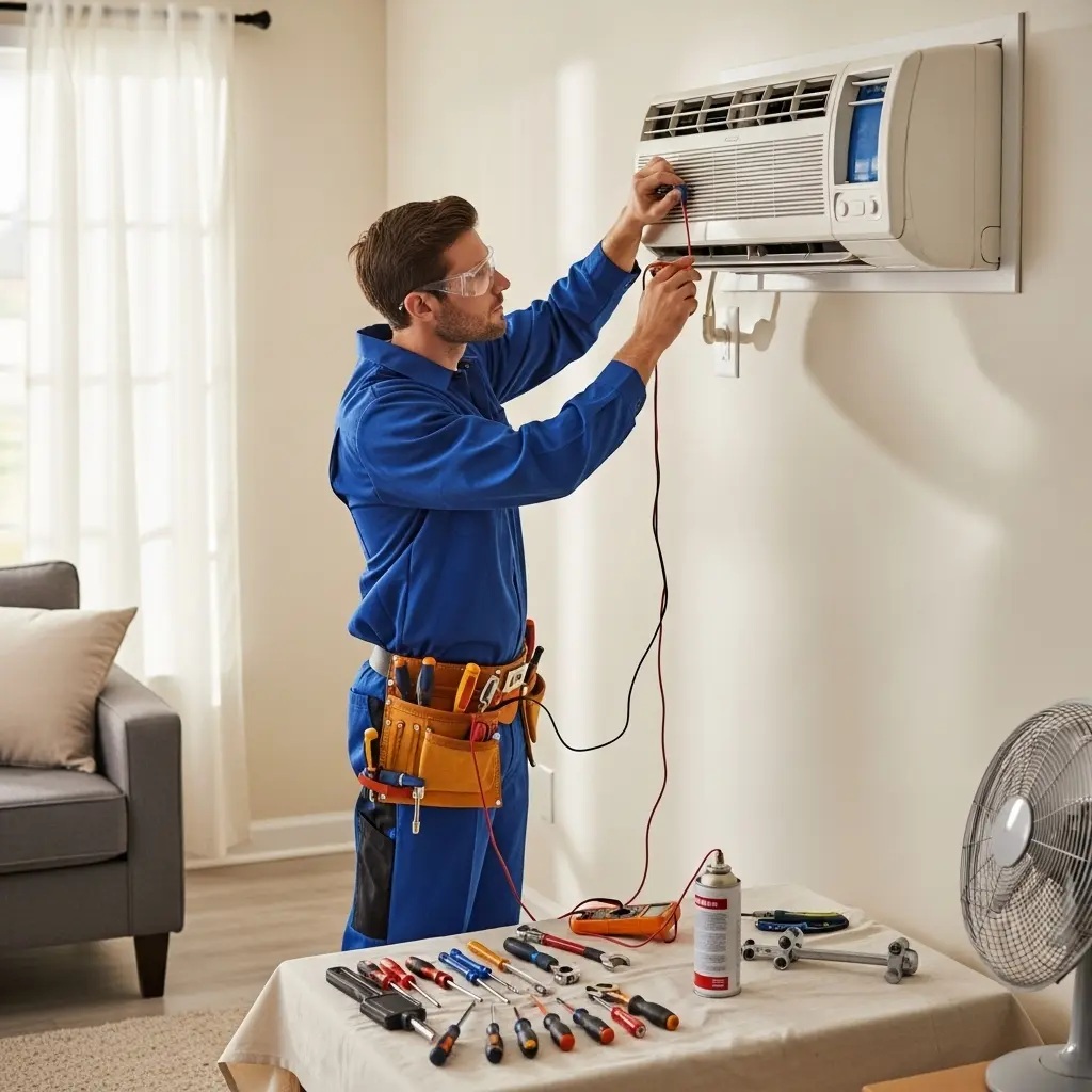 Kızılcahamam Samsung Samsung klima gaz dolumu ve bakım – Enerji verimliliği artırıldı. - Teknik servis örneği